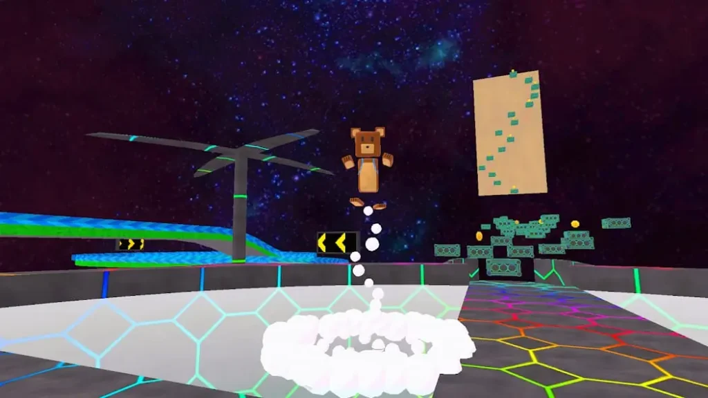 Key Features of Super Bear Adventure 3D Platform Game: Colorful Graphics